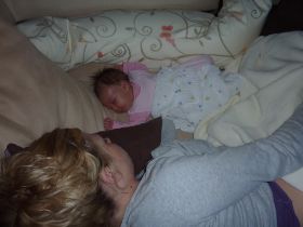 Mama und ich ruhen uns aus.JPG